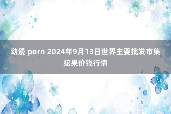 动漫 porn 2024年9月13日世界主要批发市集蛇果价钱行情