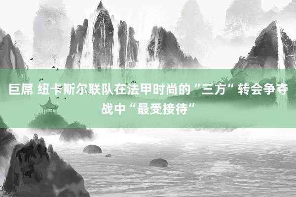 巨屌 纽卡斯尔联队在法甲时尚的“三方”转会争夺战中“最受接待”