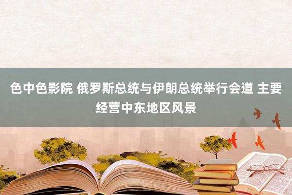 色中色影院 俄罗斯总统与伊朗总统举行会道 主要经营中东地区风景