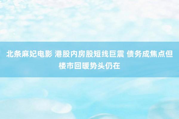 北条麻妃电影 港股内房股短线巨震 债务成焦点但楼市回暖势头仍在